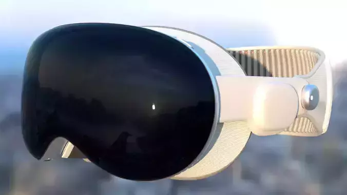 Apple Vision Pro 3D model
