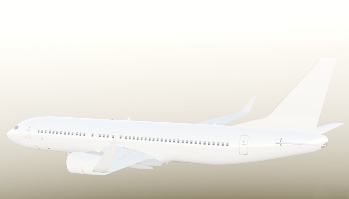 Cheapest High Quality Boeing 737-800 Model 3D model_2