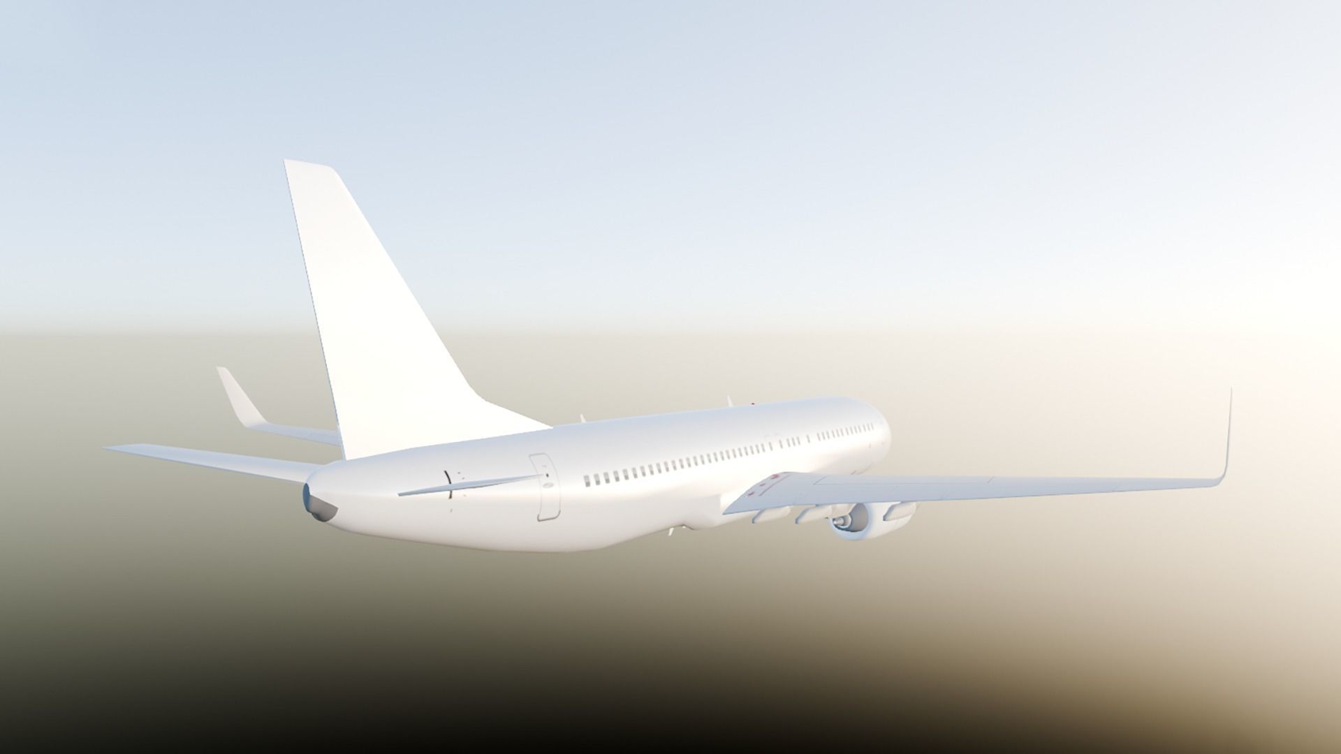 Cheapest High Quality Boeing 737-800 Model 3D model_4