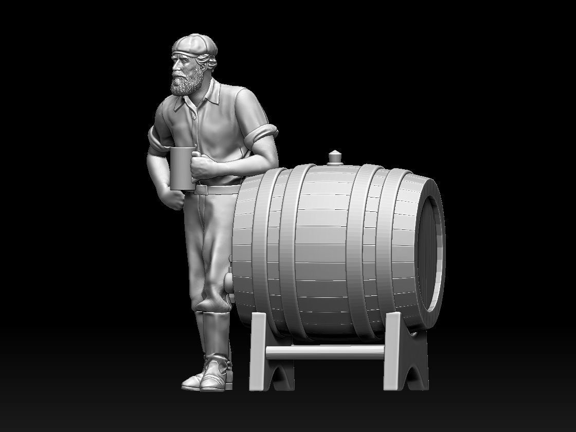 WORKER 3D print model_21