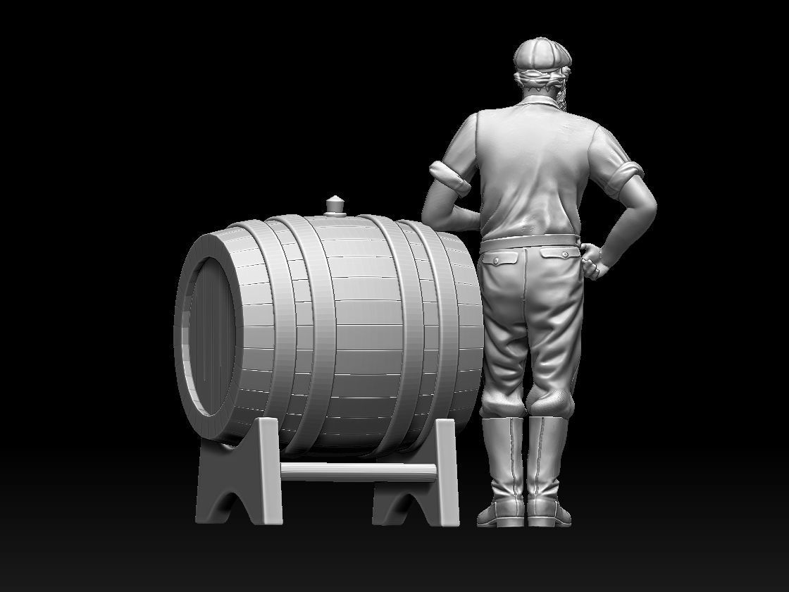WORKER 3D print model_9