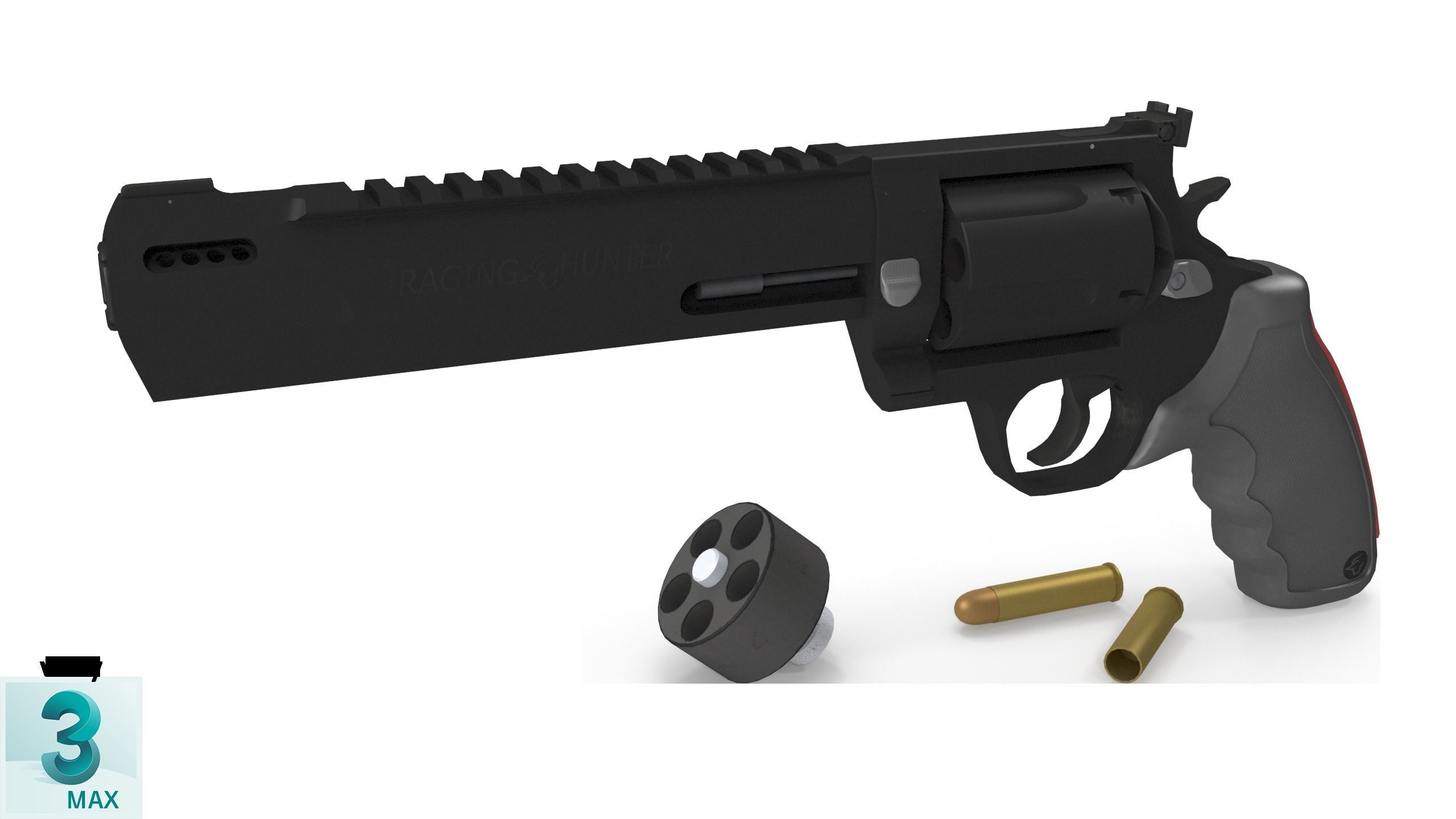 Taurus Low-poly 3D model_13