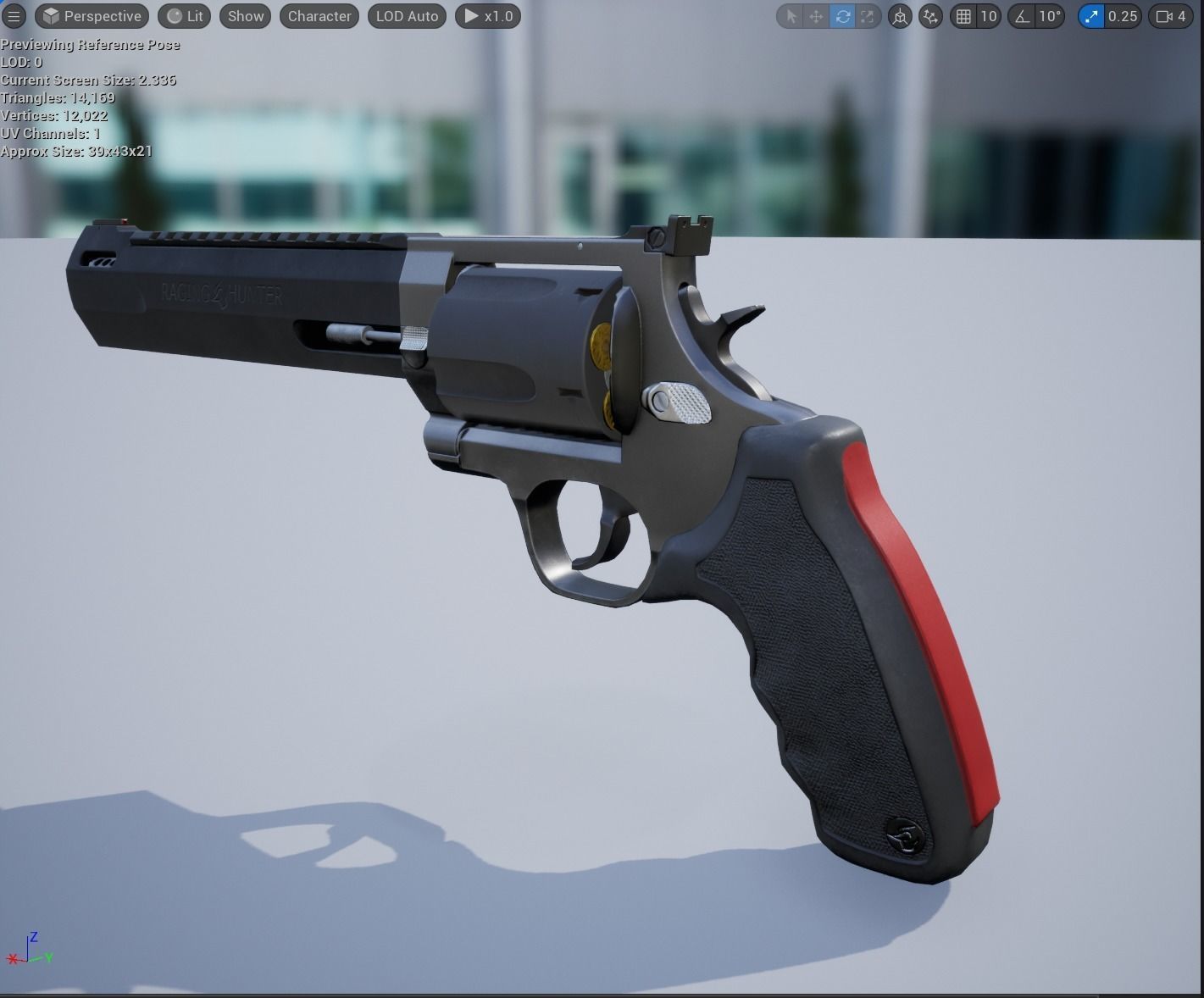 Taurus Low-poly 3D model_7