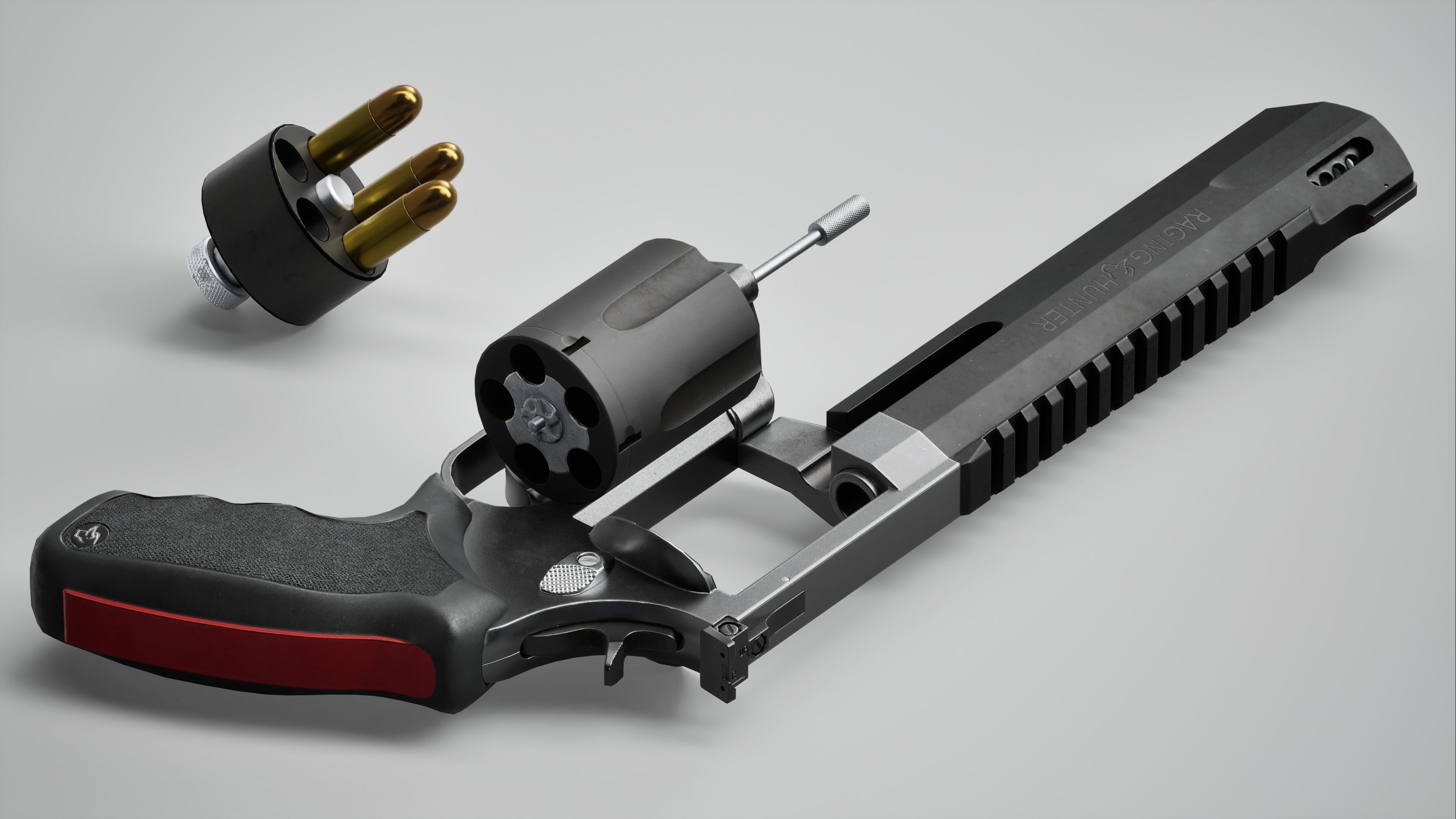 Taurus Low-poly 3D model_1