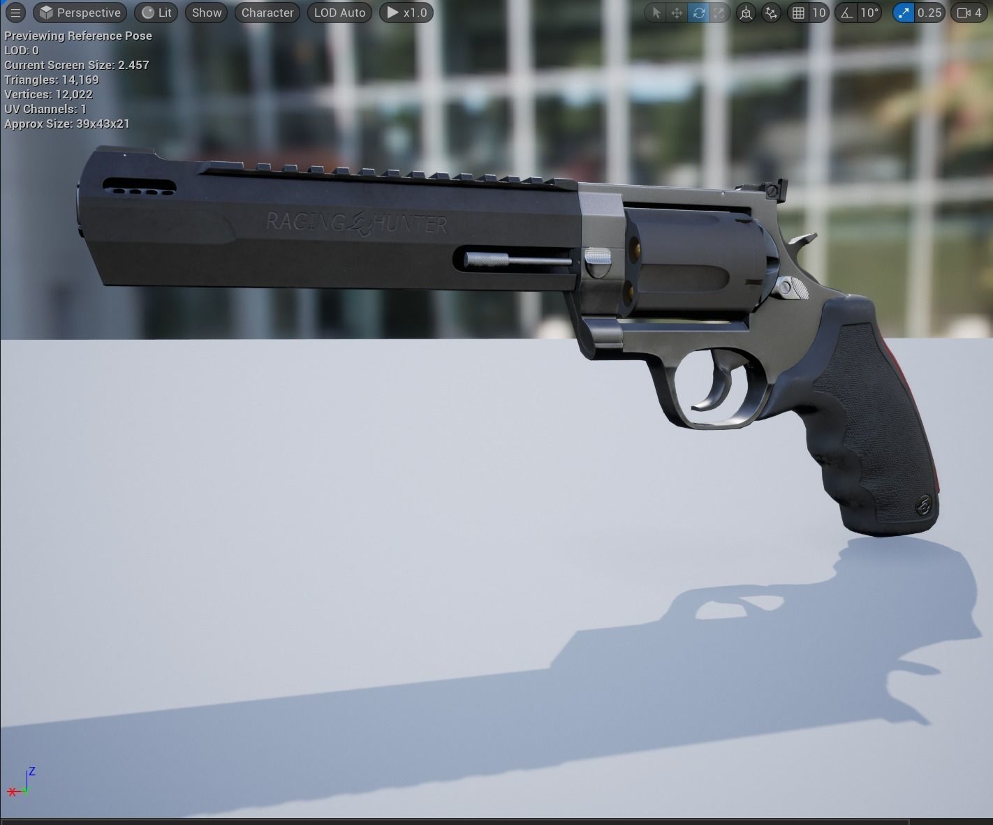 Taurus Low-poly 3D model_6