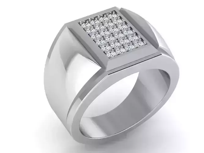 Diamond Band Ring 3093