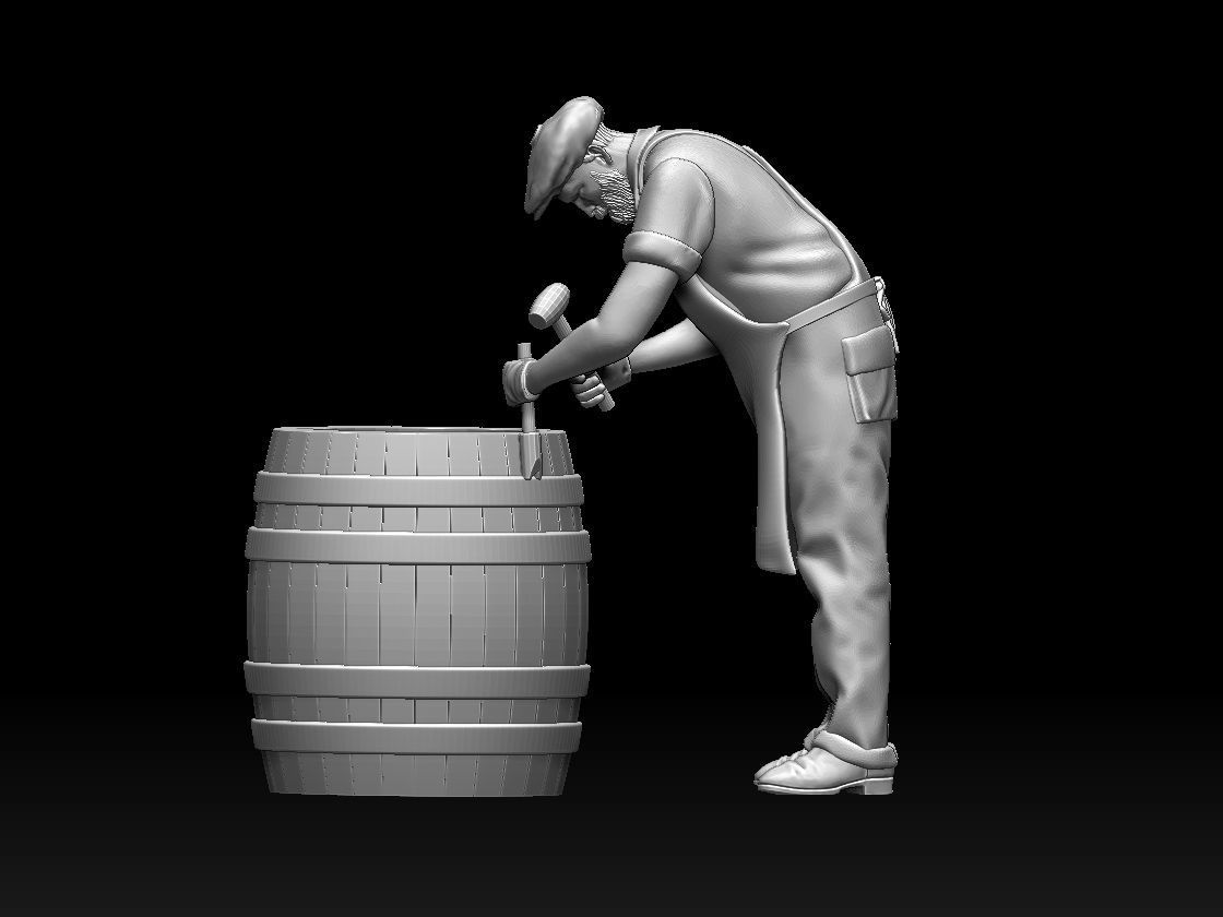 WORKER 3D print model_38