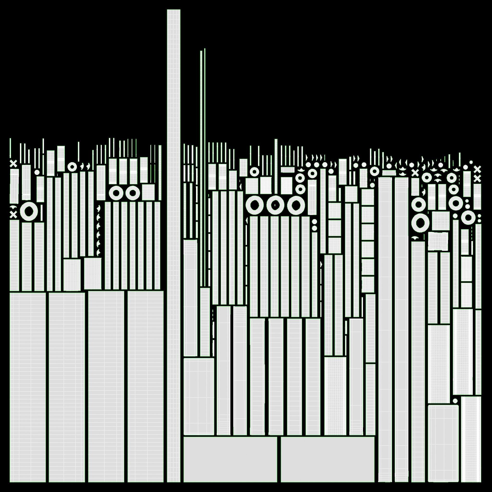Audio cassette with cover 01 3D model_11