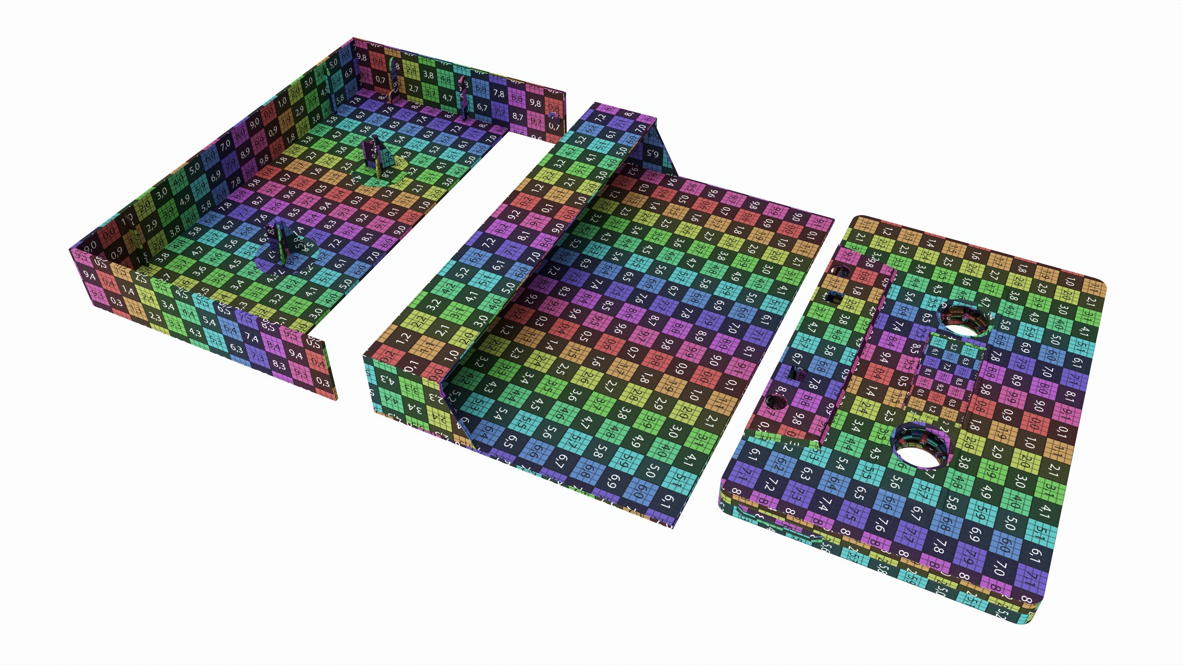 Audio cassette with cover 01 3D model_8