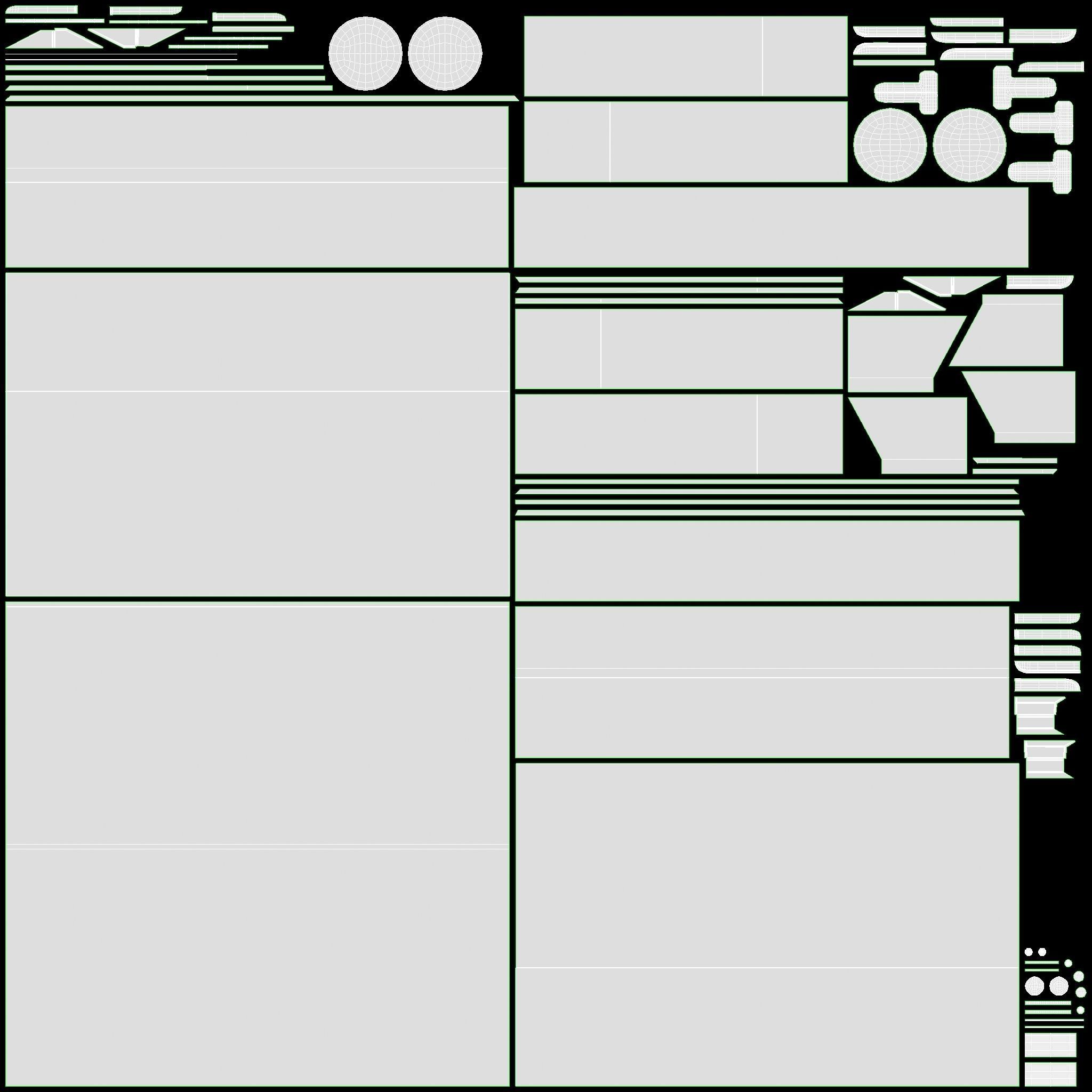 Audio cassette with cover 02 3D model_10