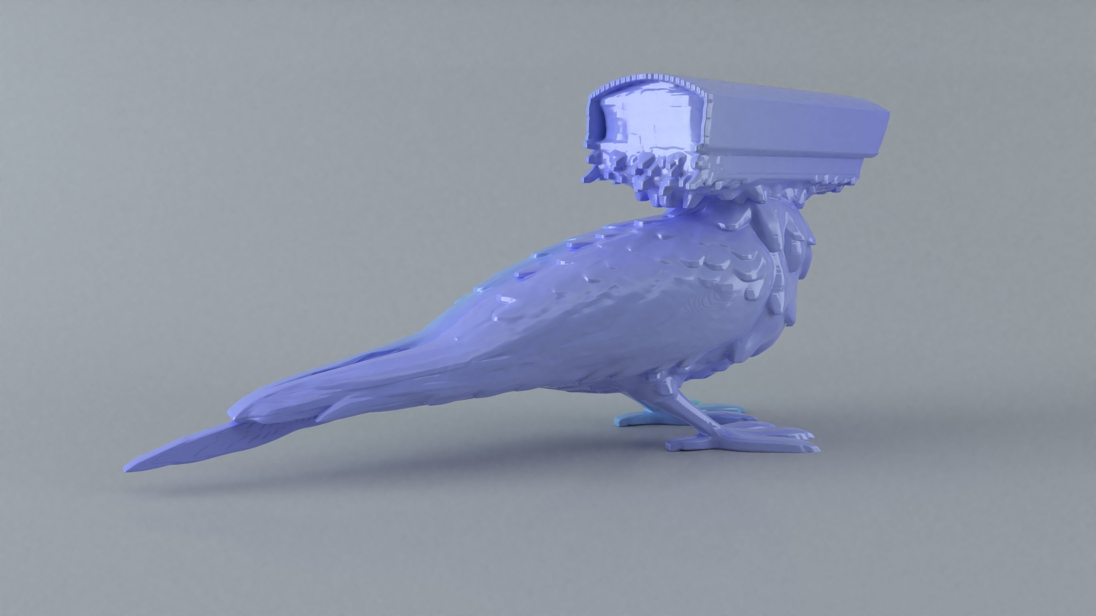 Pidgeon Camera 3D print model_2