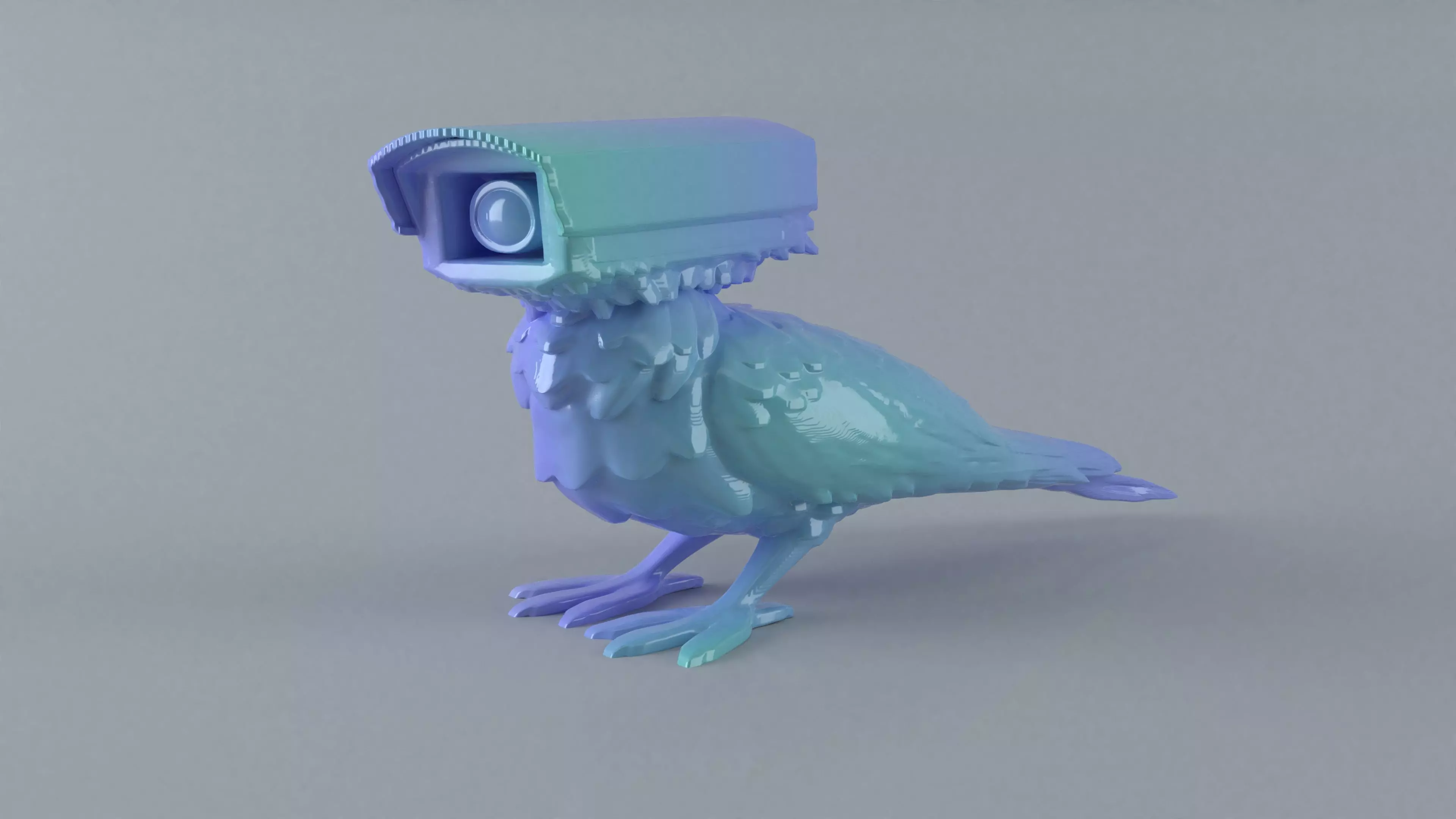 Pidgeon Camera 3D print model_0