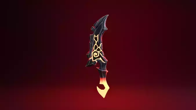 Fantasy Knife - Fire Version