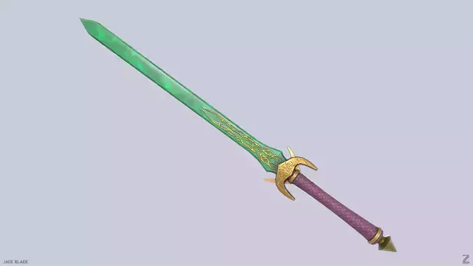 Jade blade