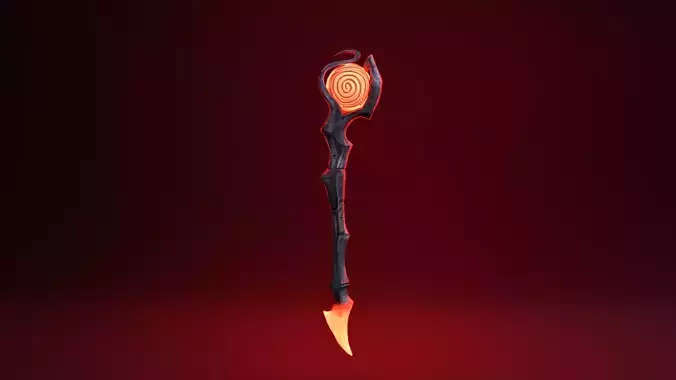 Fantasy Wizard Wand - Fire Version