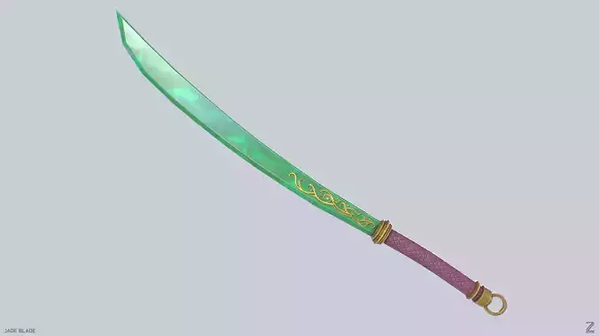 Jade blade