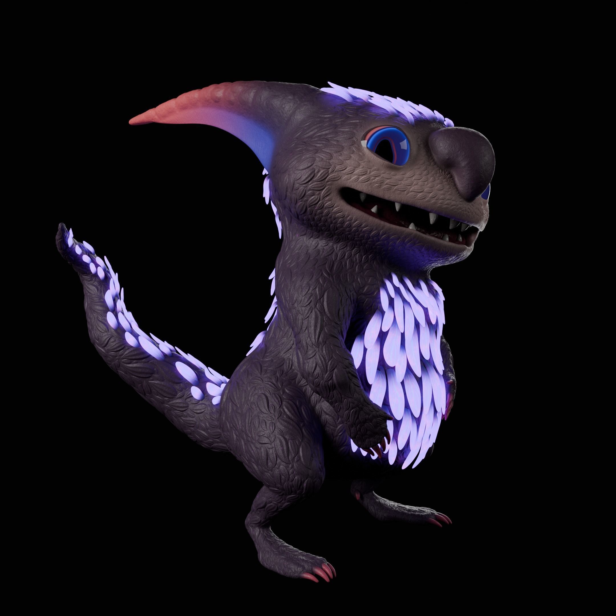Cute creature sculpting free 3D model | CGTrader