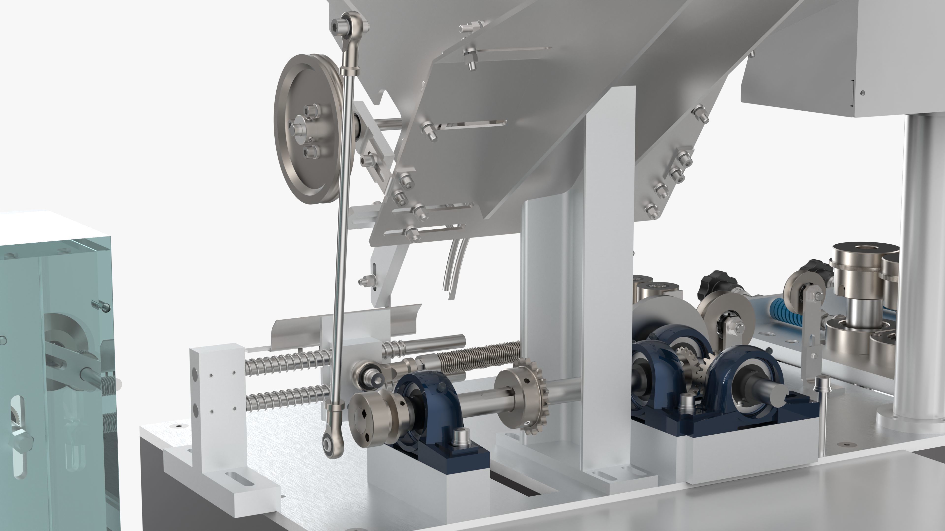 Chopsticks Straw Packing Machine 3D model_14