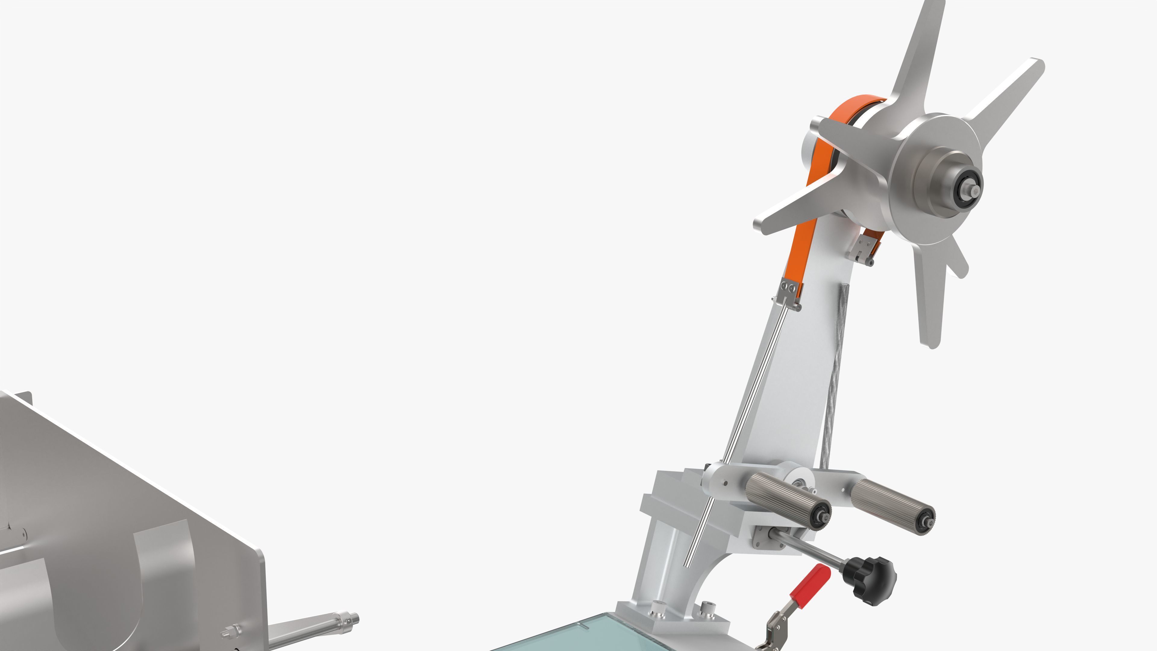 Chopsticks Straw Packing Machine 3D model_16