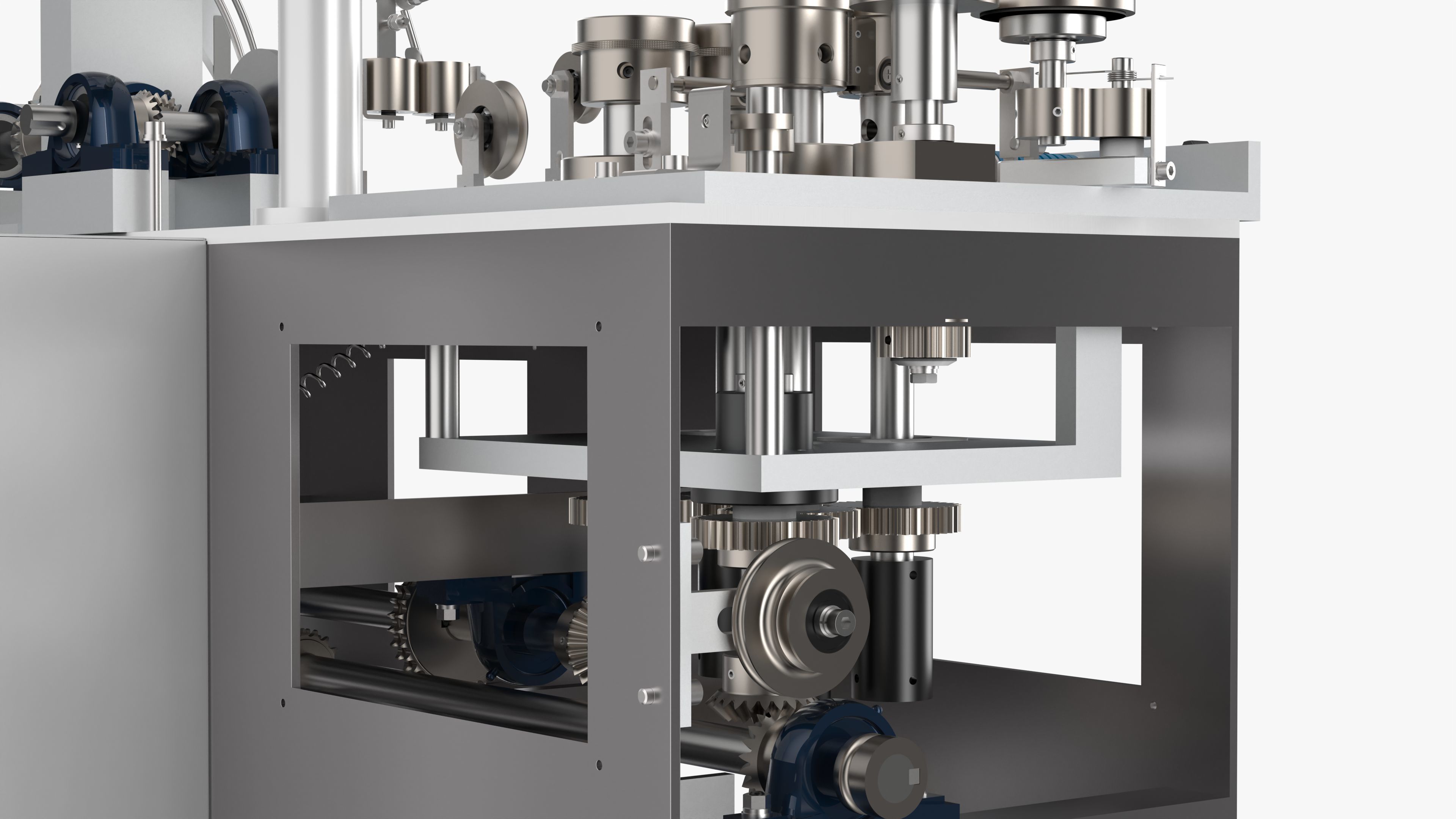 Chopsticks Straw Packing Machine 3D model_18