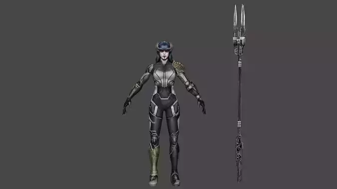 Proxima Low-poly 3D model
