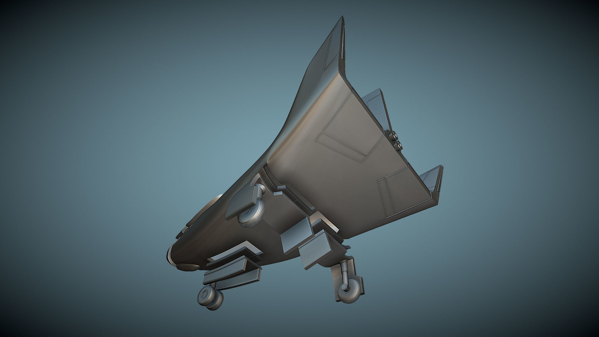 Northrop HL-10 - 3D Printable Model 3D print model_4