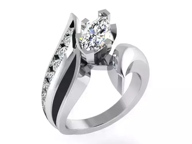Marquise Tension Ring 3095