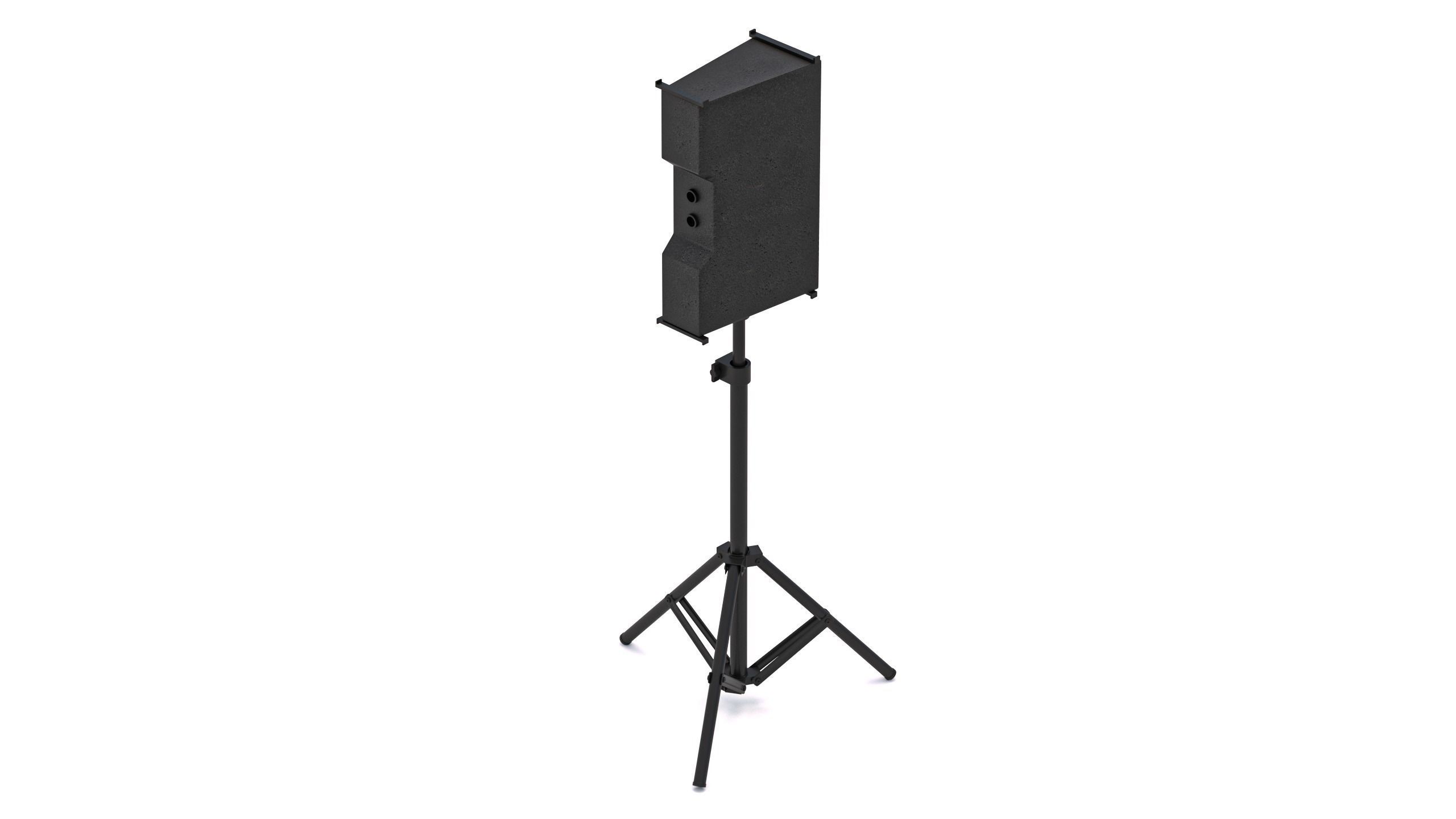 Stage Speaker 3D model_5