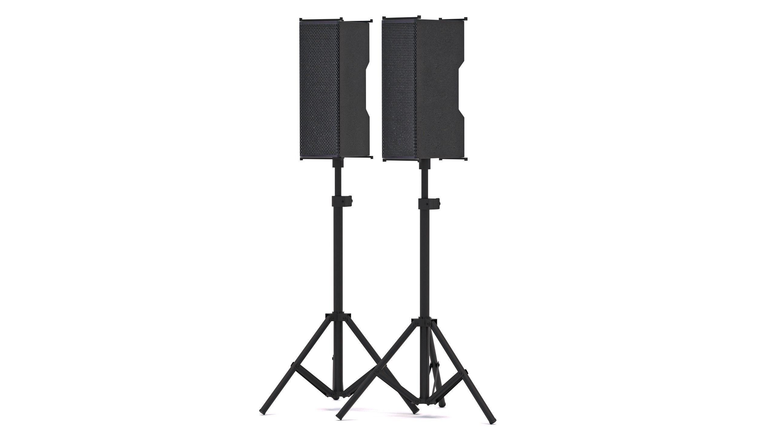 Stage Speaker 3D model_3