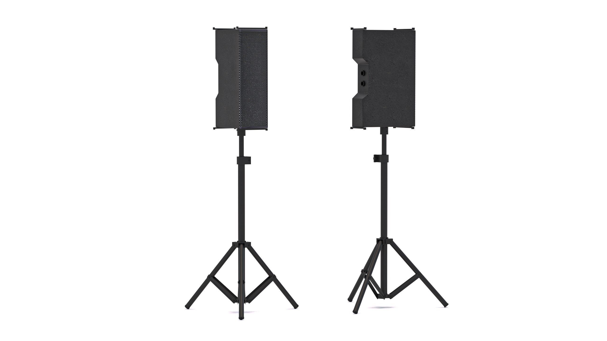 Stage Speaker 3D model_1