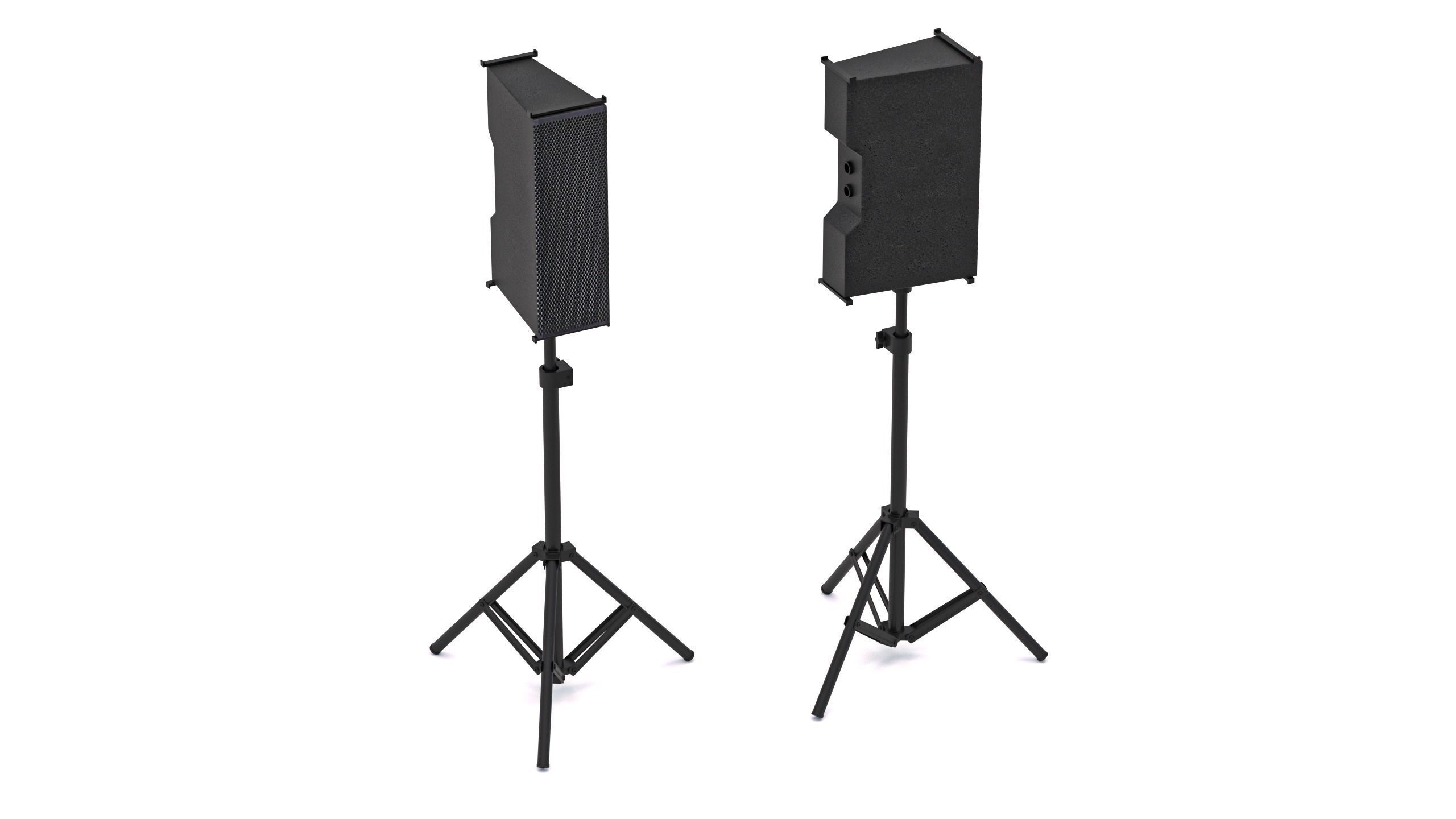 Stage Speaker 3D model_2