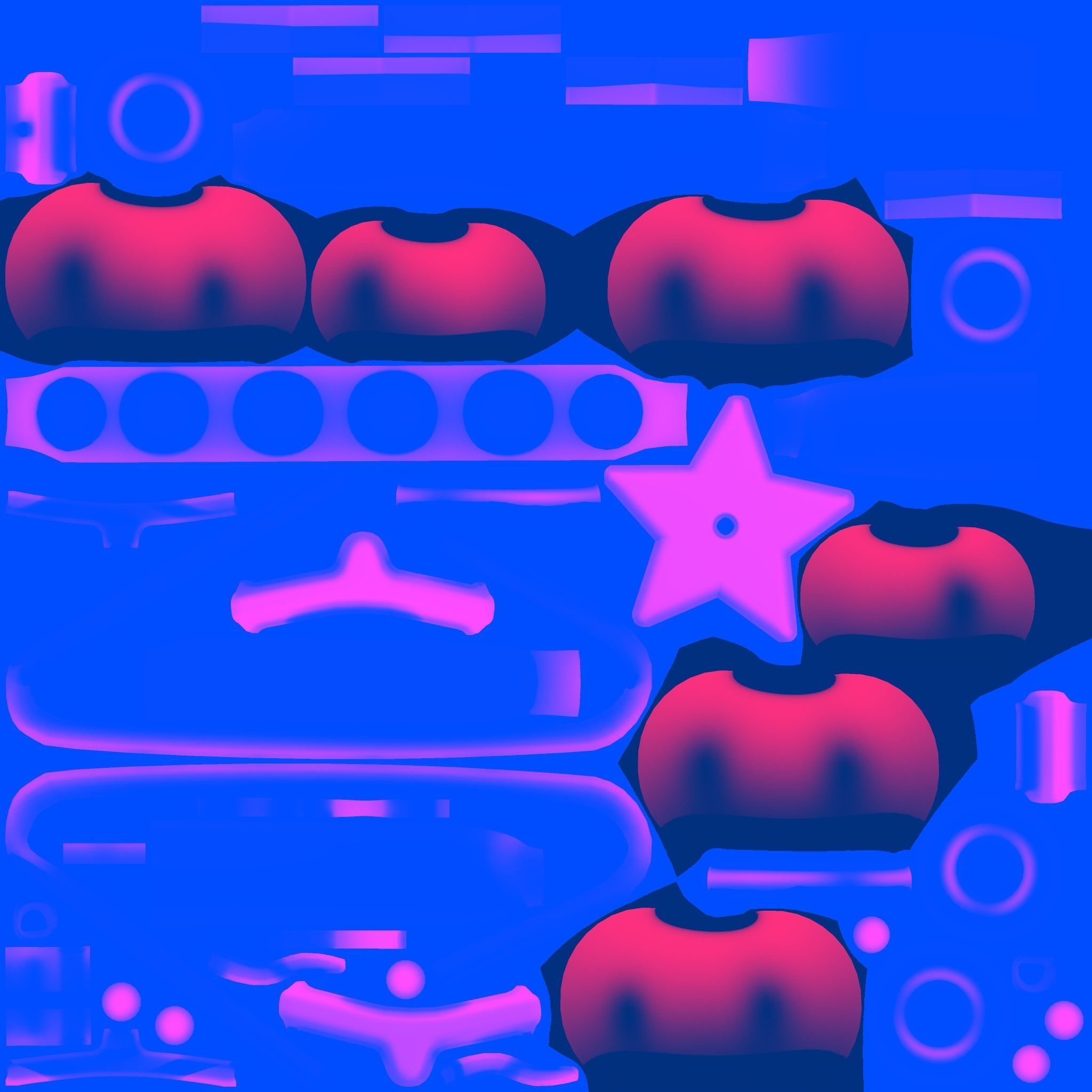 CHRISTIAN DIOR 3D SHOES - WOMAN Low-poly 3D model_20