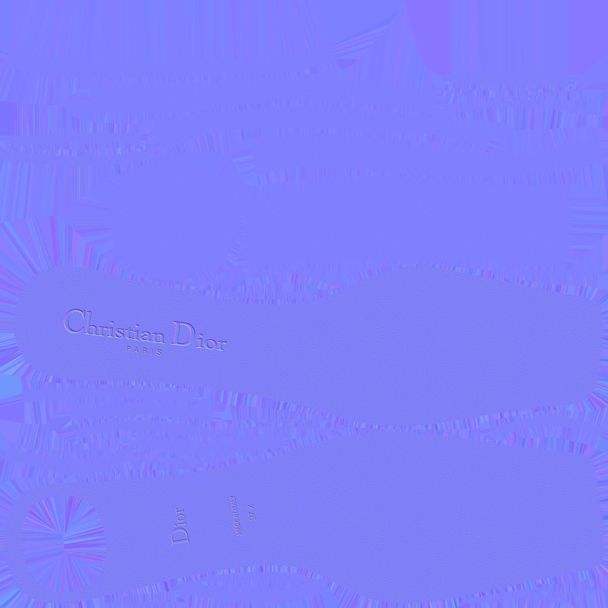 CHRISTIAN DIOR 3D SHOES - WOMAN Low-poly 3D model_34