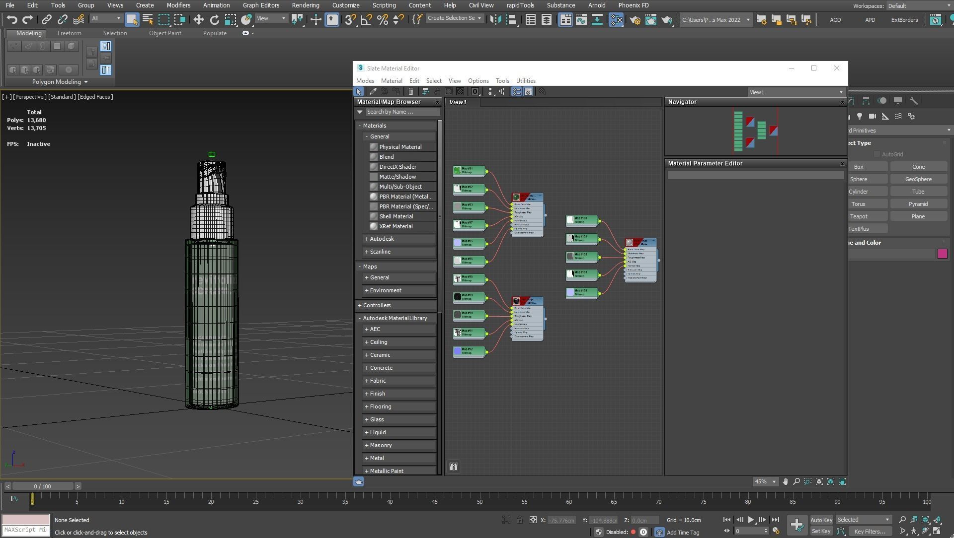 Serum Eye Cream Bottle Low-poly 3D model_9