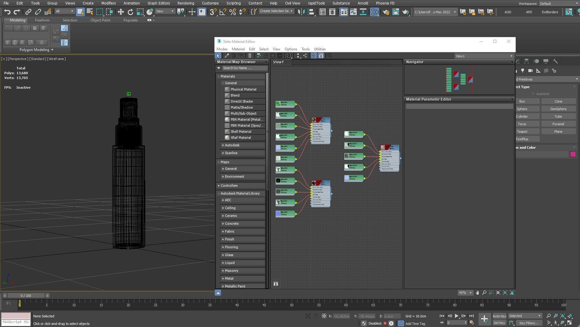 Serum Eye Cream Bottle Low-poly 3D model_8