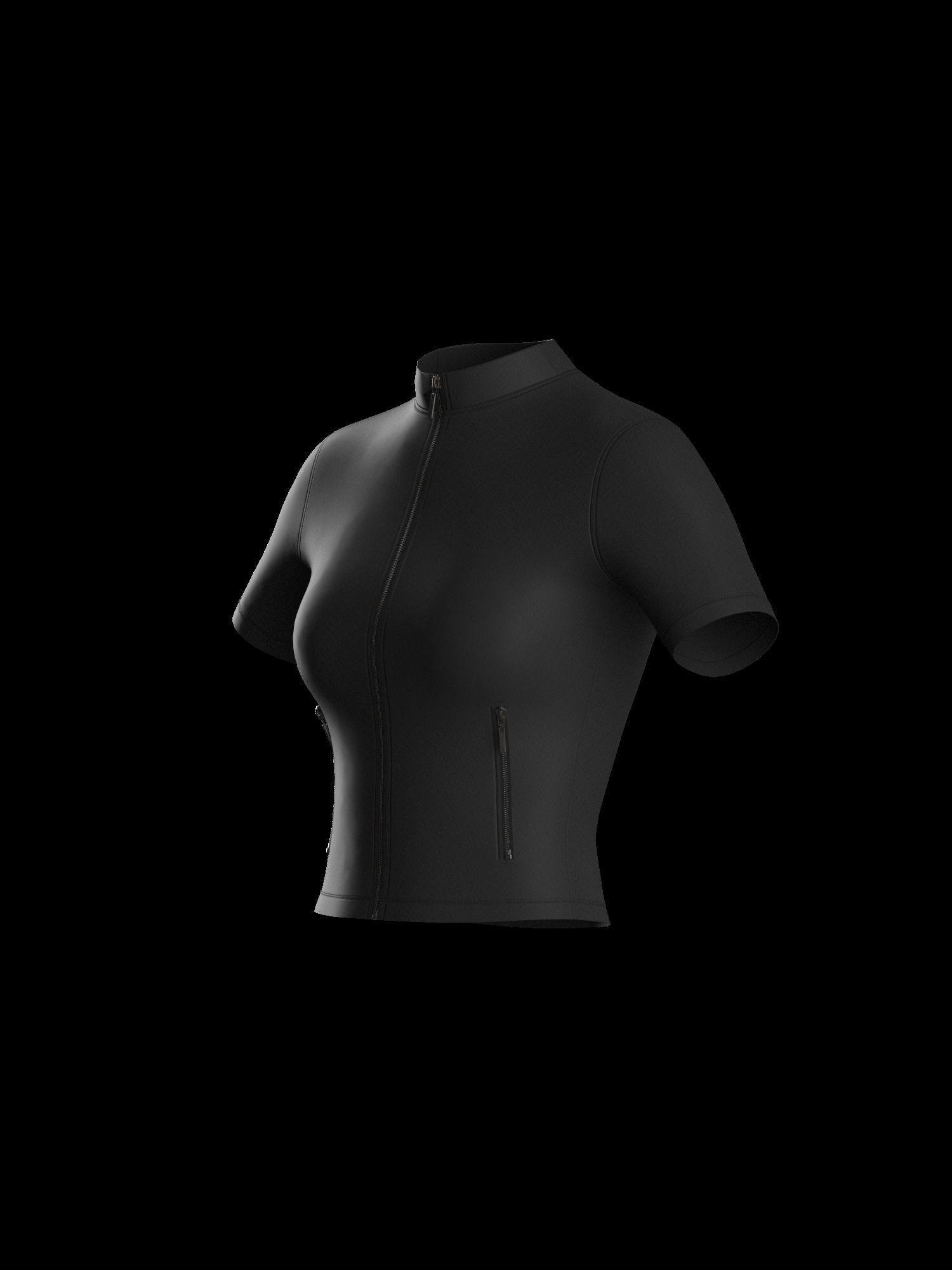 Female top 3D model_6