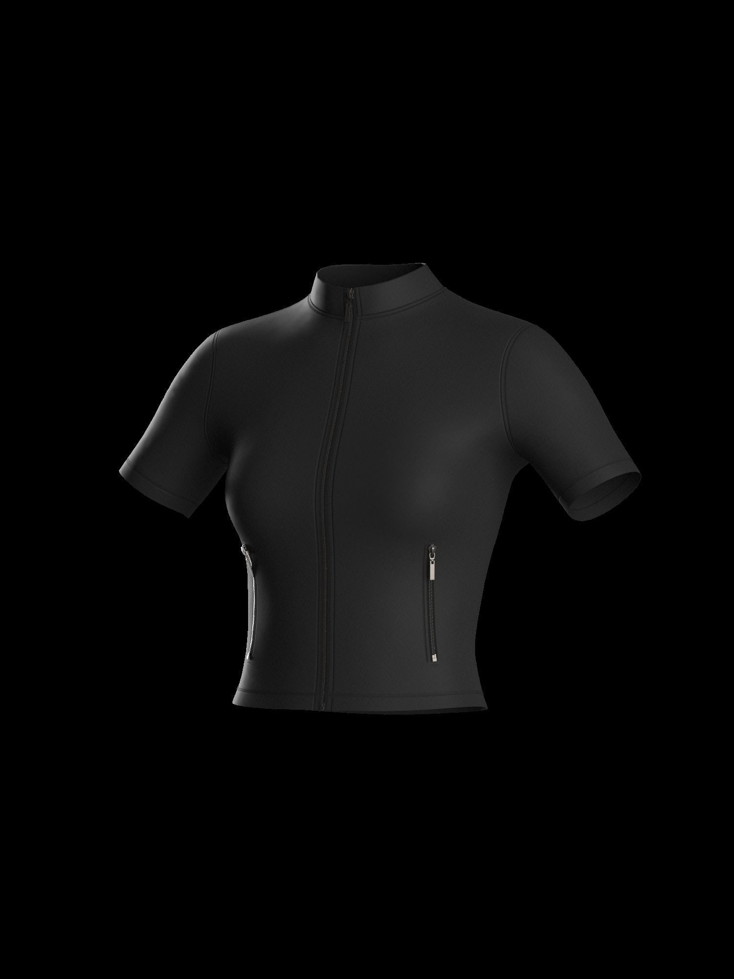 Female top 3D model_7