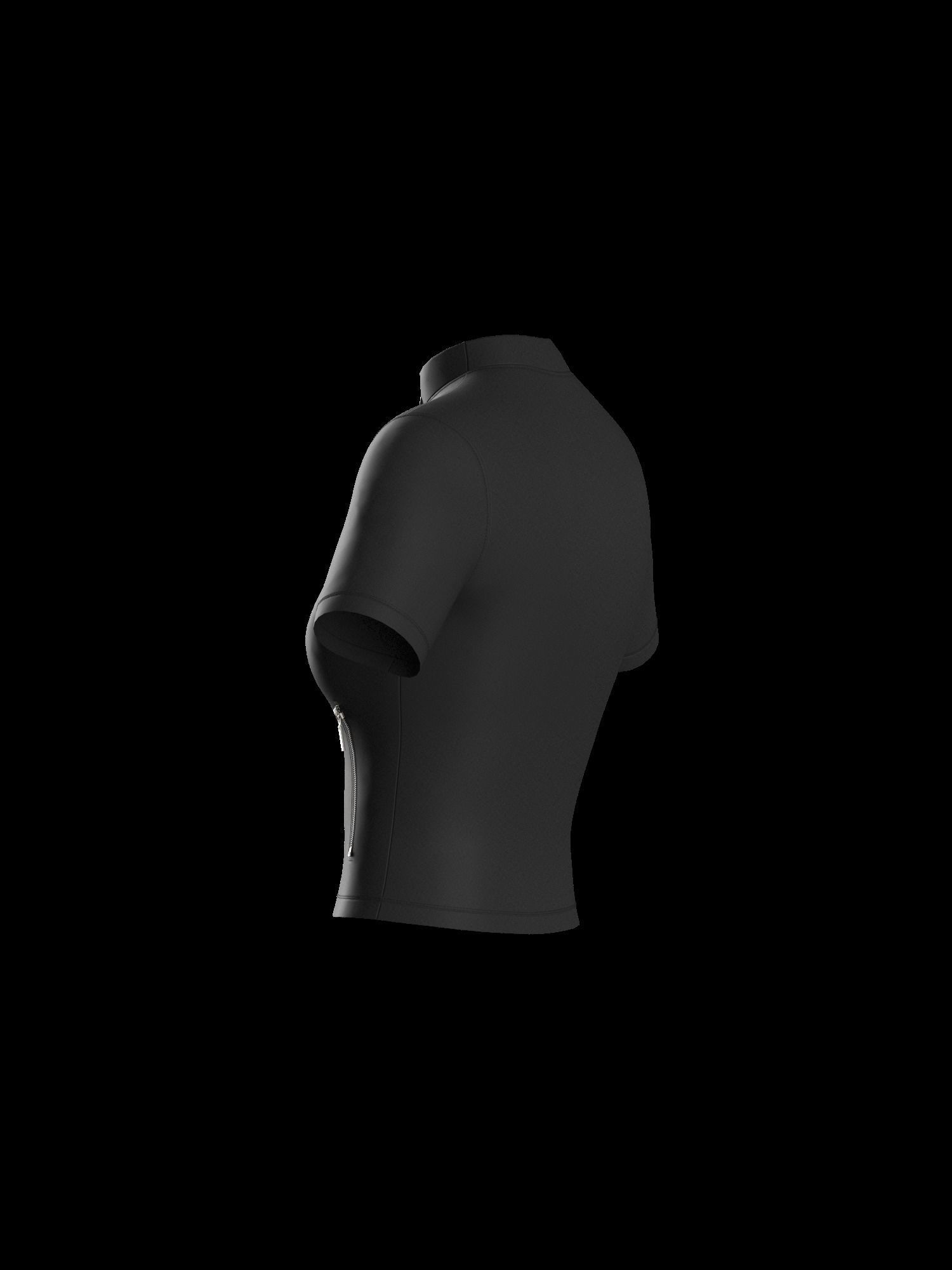 Female top 3D model_3