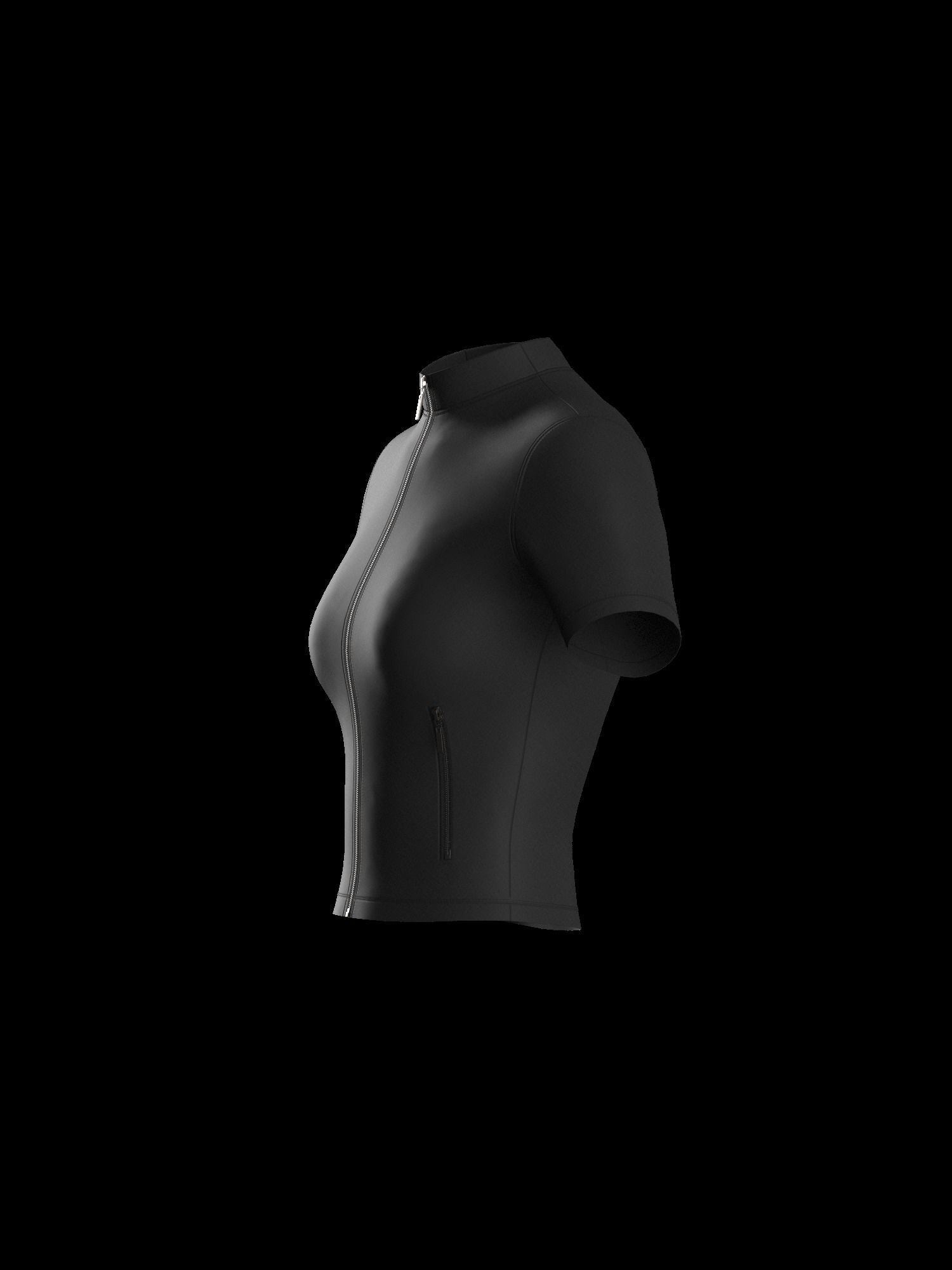 Female top 3D model_5