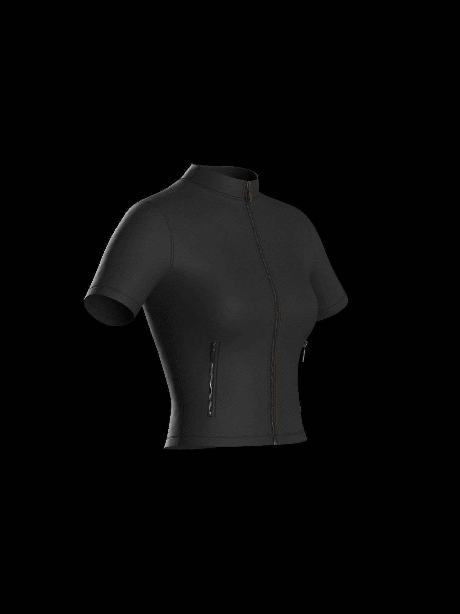 Female top 3D model_8