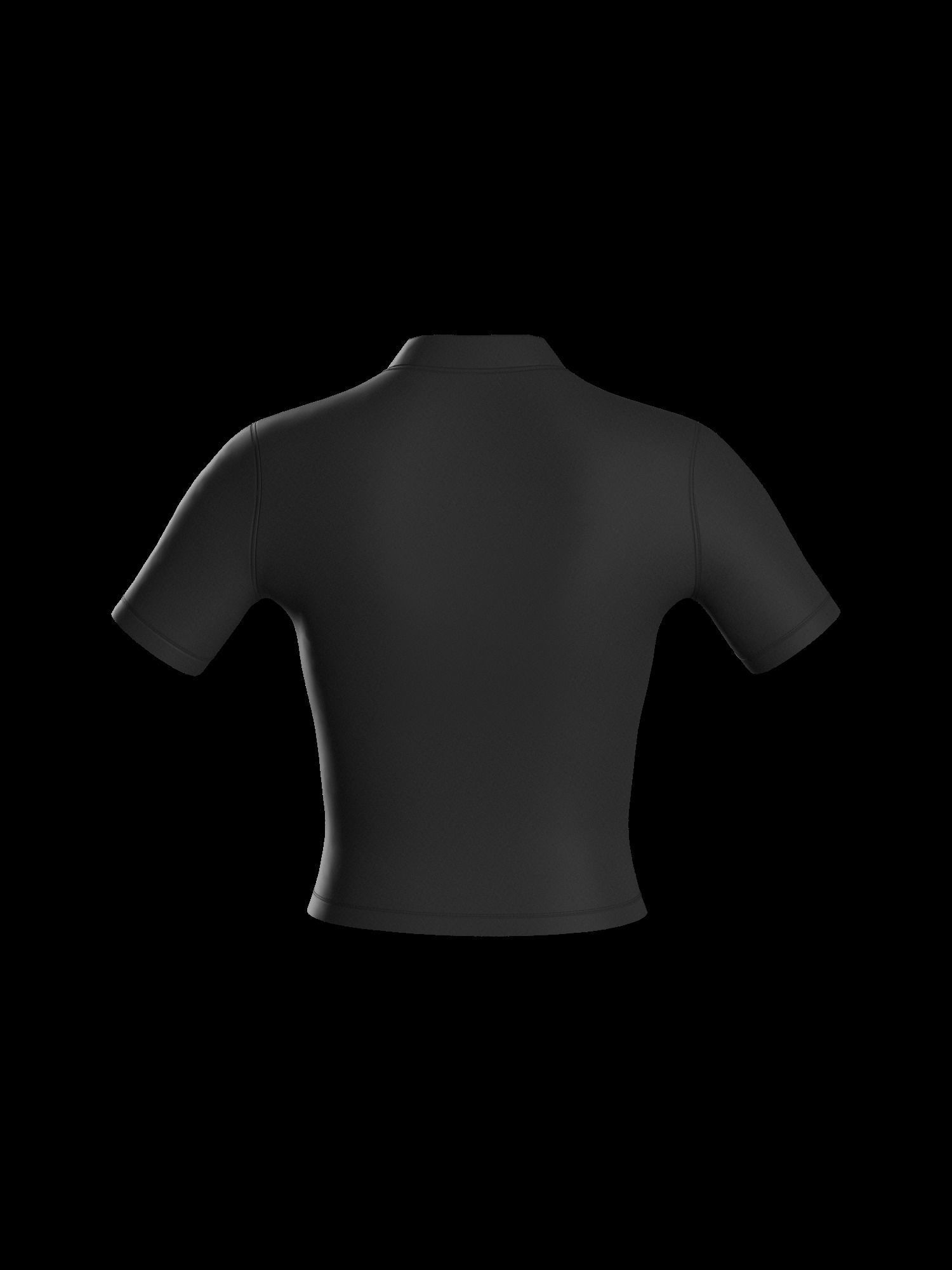 Female top 3D model_14