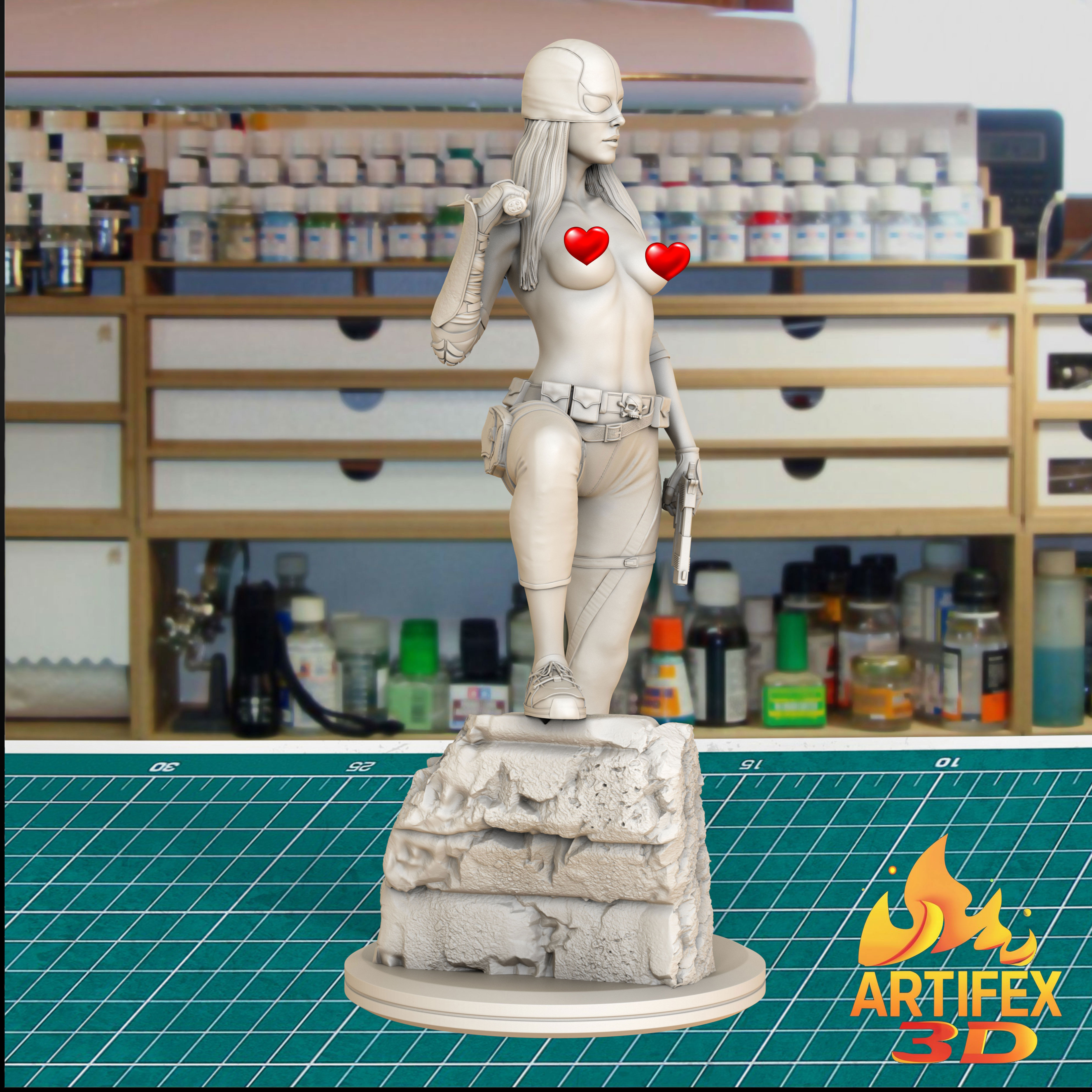 Rose Wilson Ravager 3D print model_9