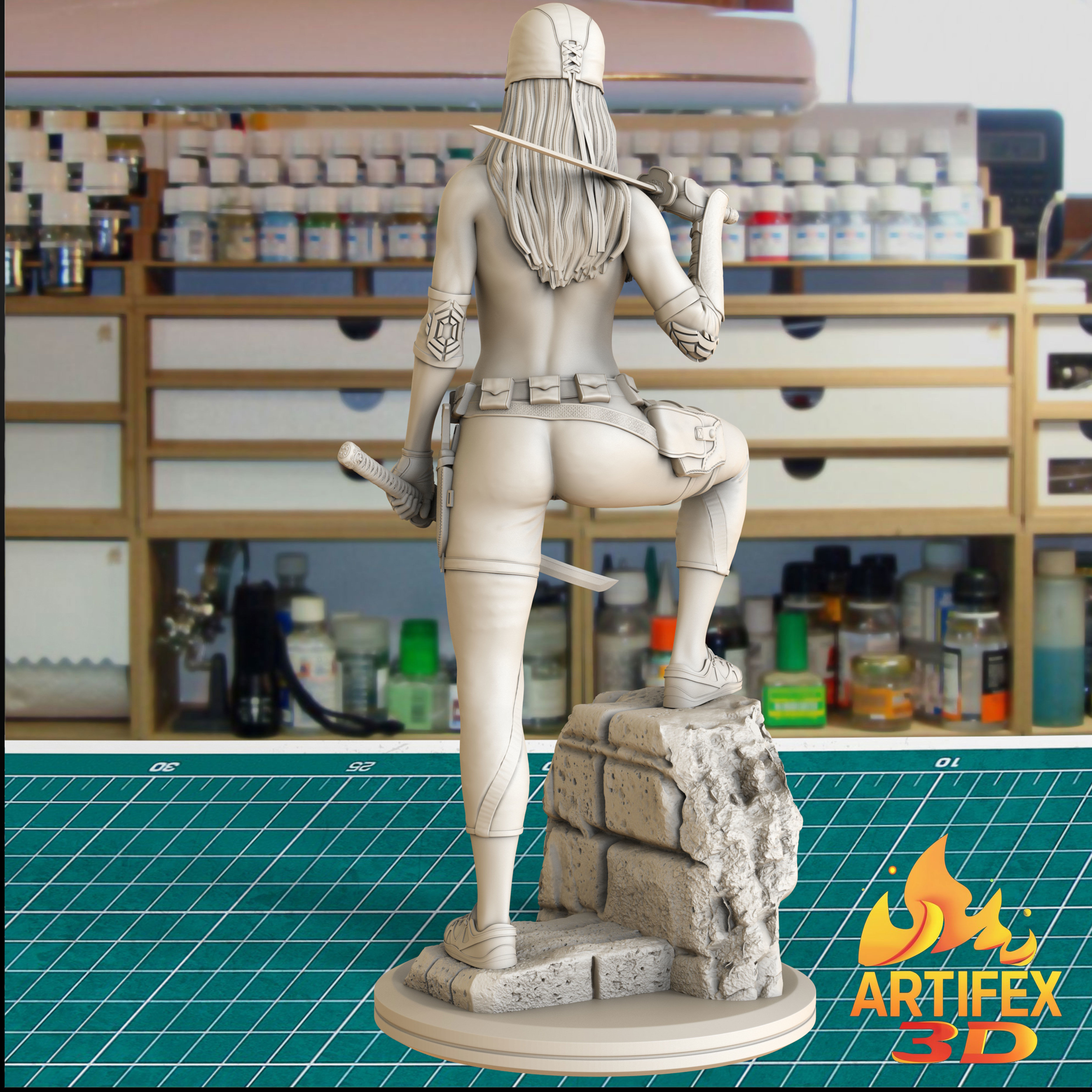 Rose Wilson Ravager 3D print model_12