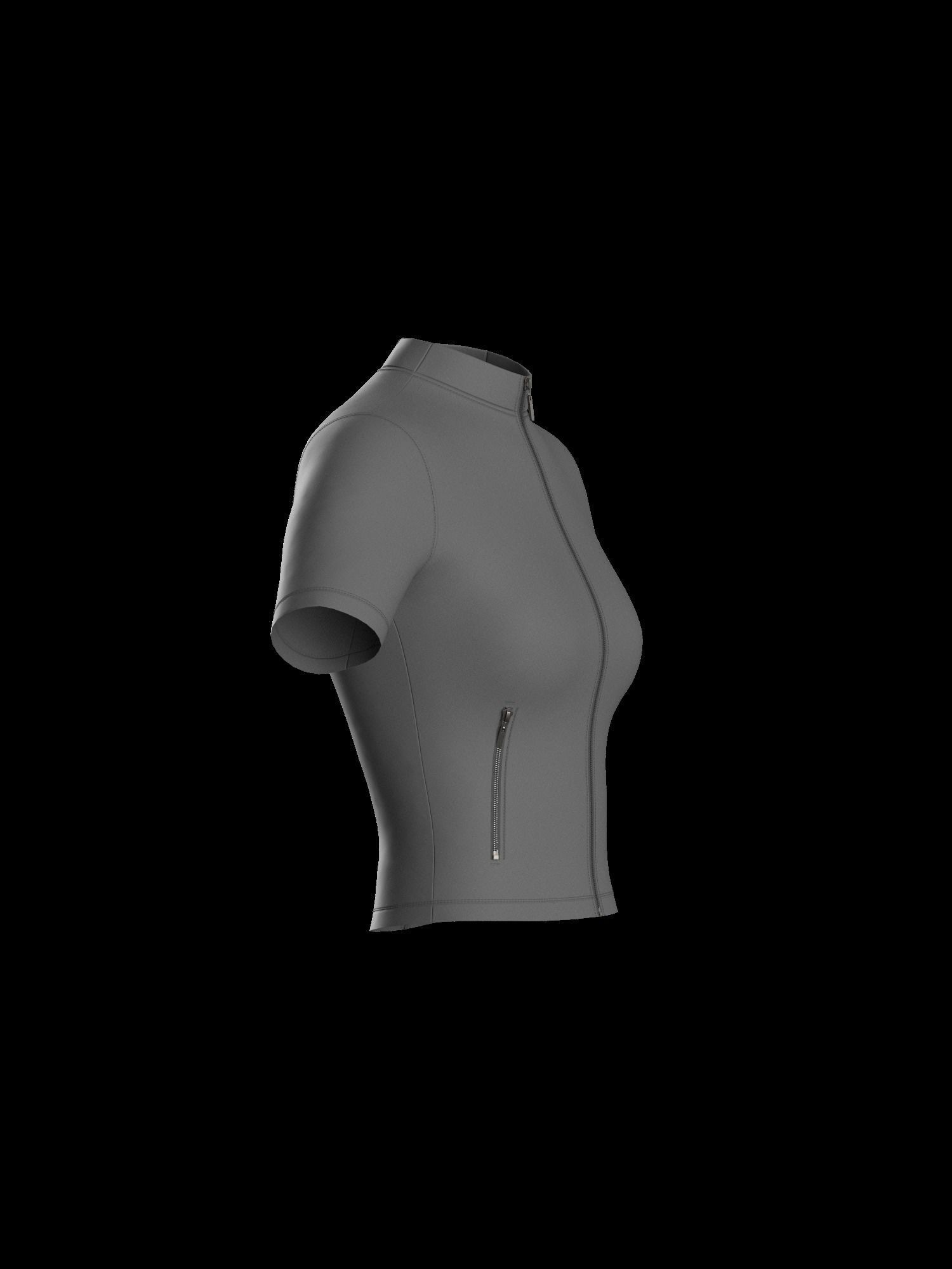 Female top 3D model_10