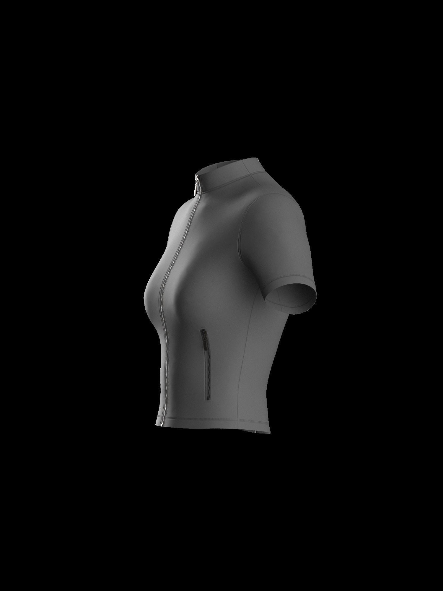 Female top 3D model_6