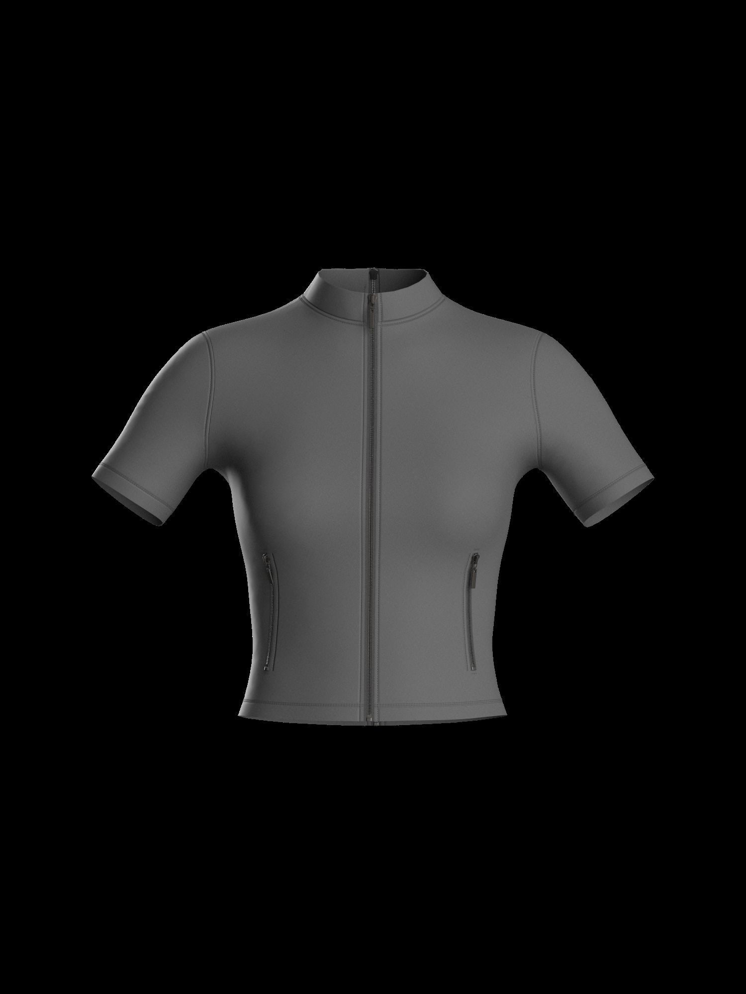 Female top 3D model_1