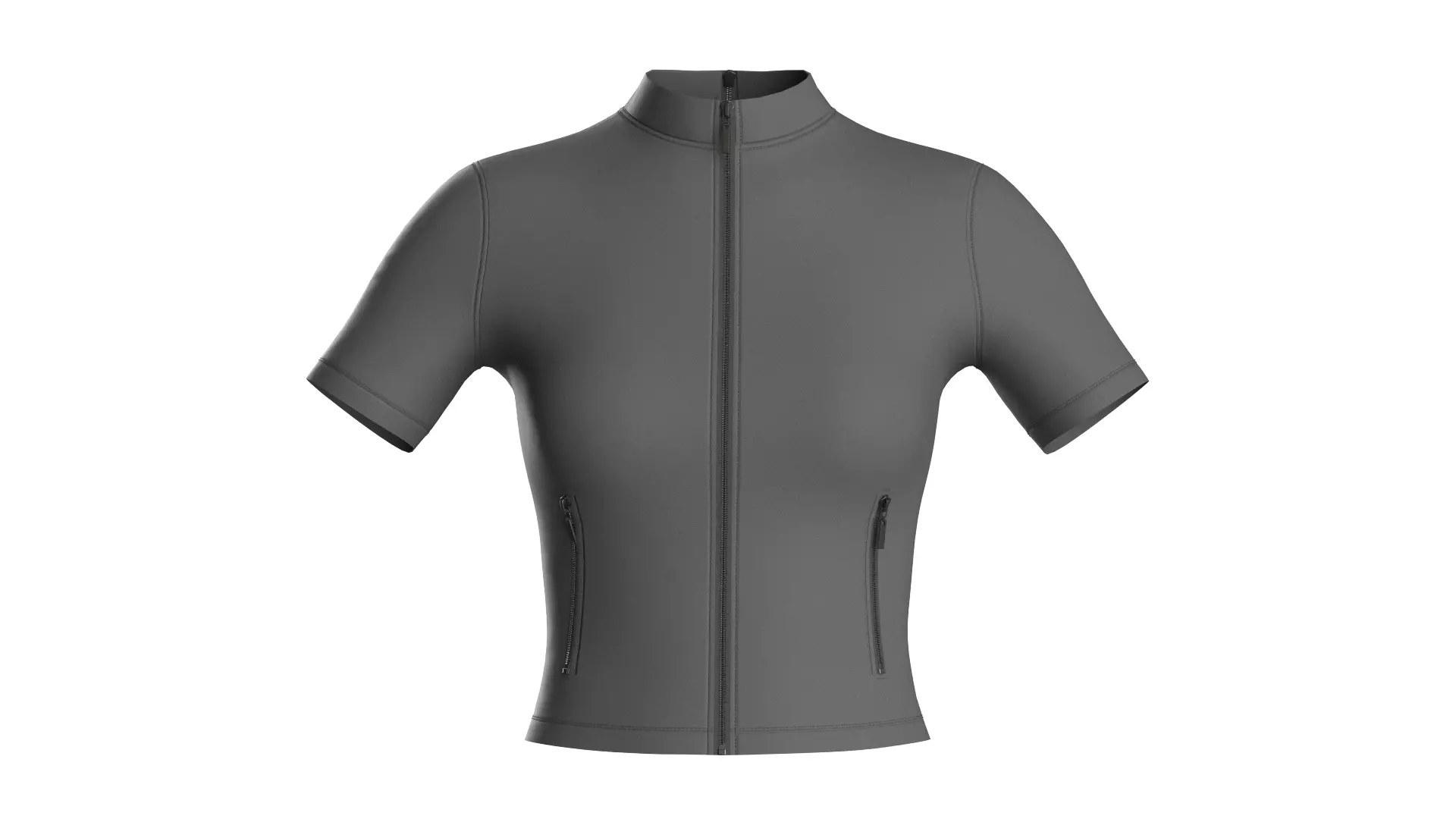 Female top 3D model_0