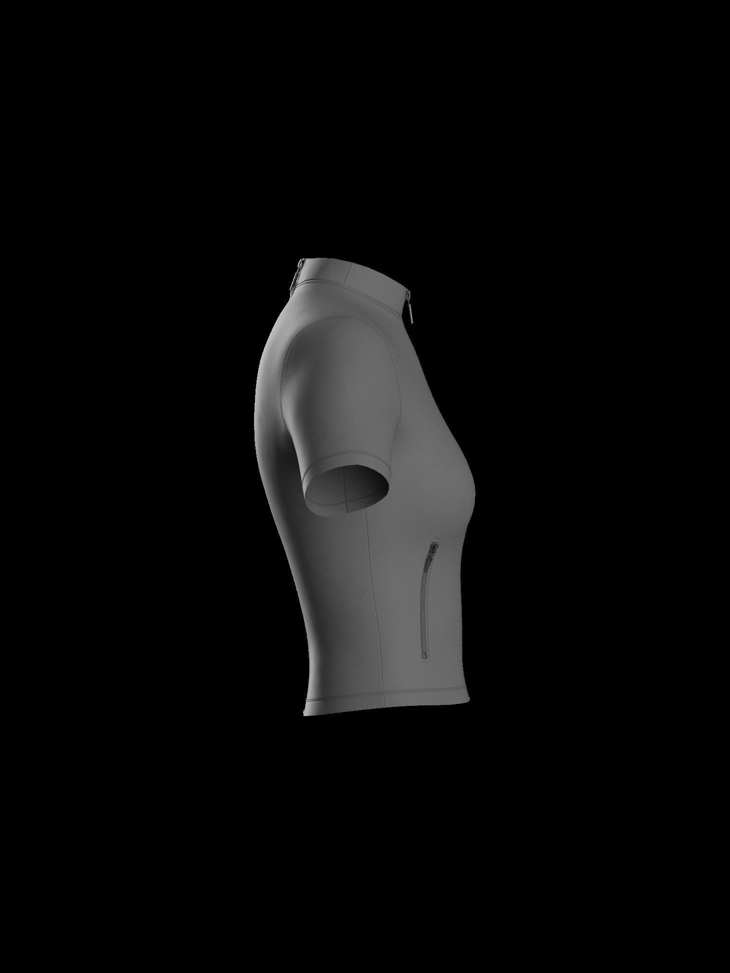 Female top 3D model_11