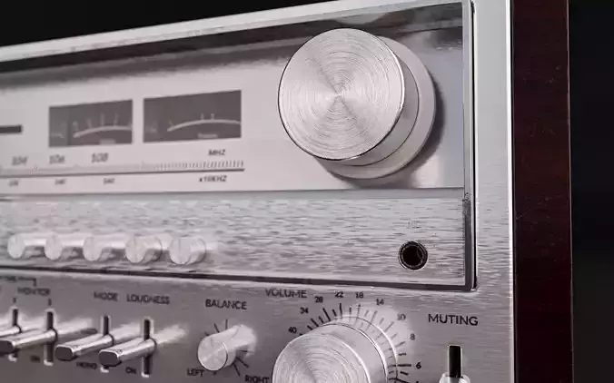 Vintage Stereo Receiver Pioneer SX-1080