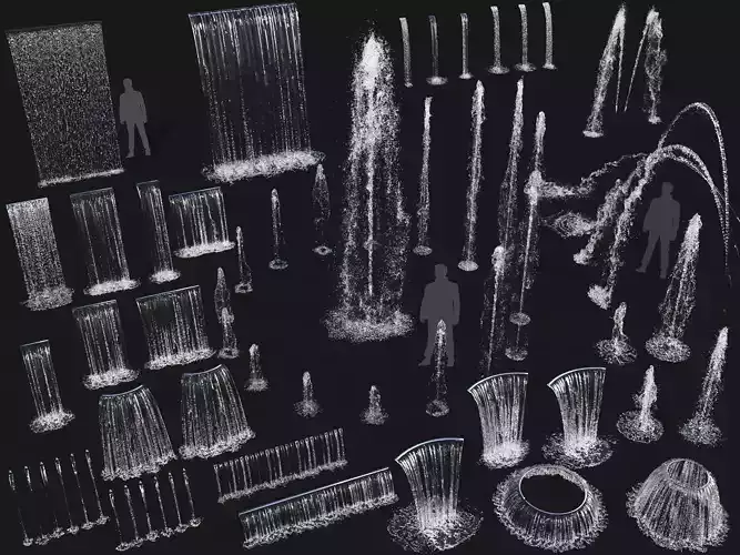 Water Collection 53 Models 3D model Water Collection 53 Models 3D model